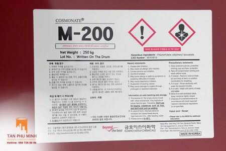 hóa chất Isocyanate M200