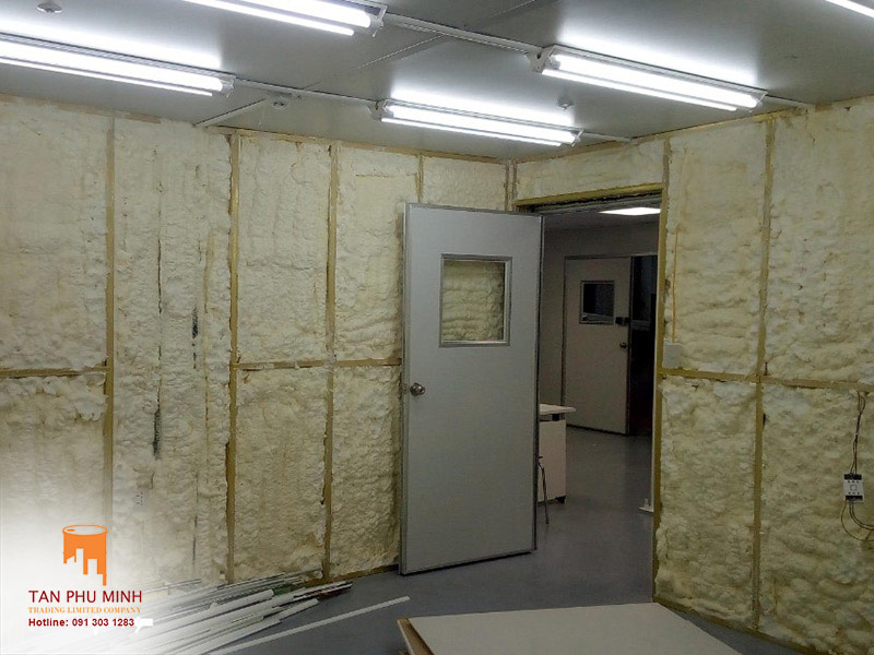 thi công phun foam cách âm